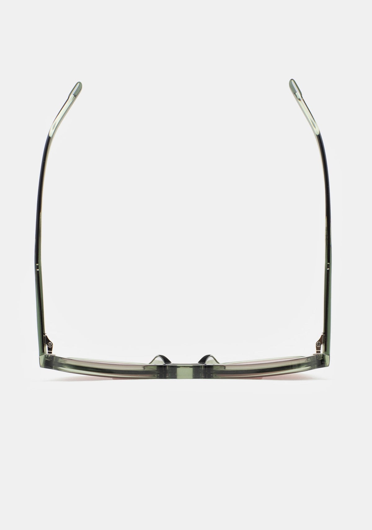 Lunettes Kaleos Zerbino vertes portées, vue 4