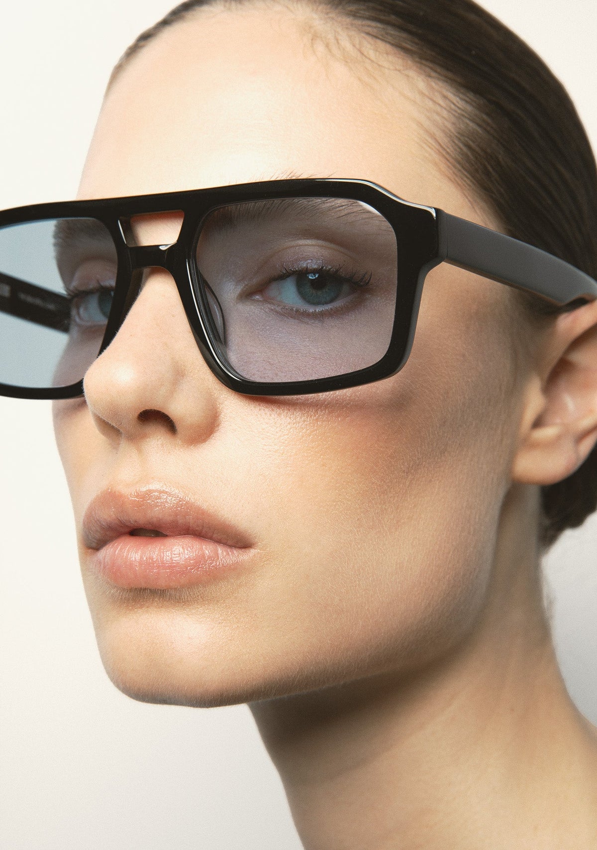 Lunettes Kaleos Hedlund noires double pont, vue 3