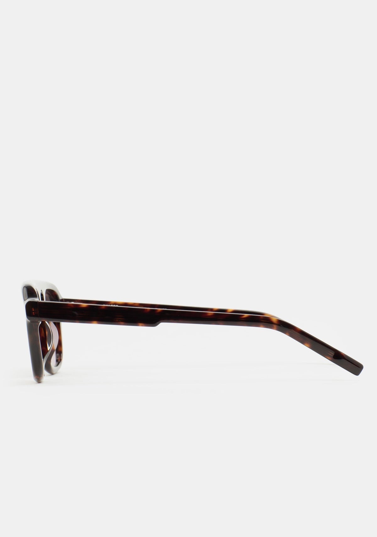 Branches en acétate havane des lunettes Kaleos Crowne, vue 5