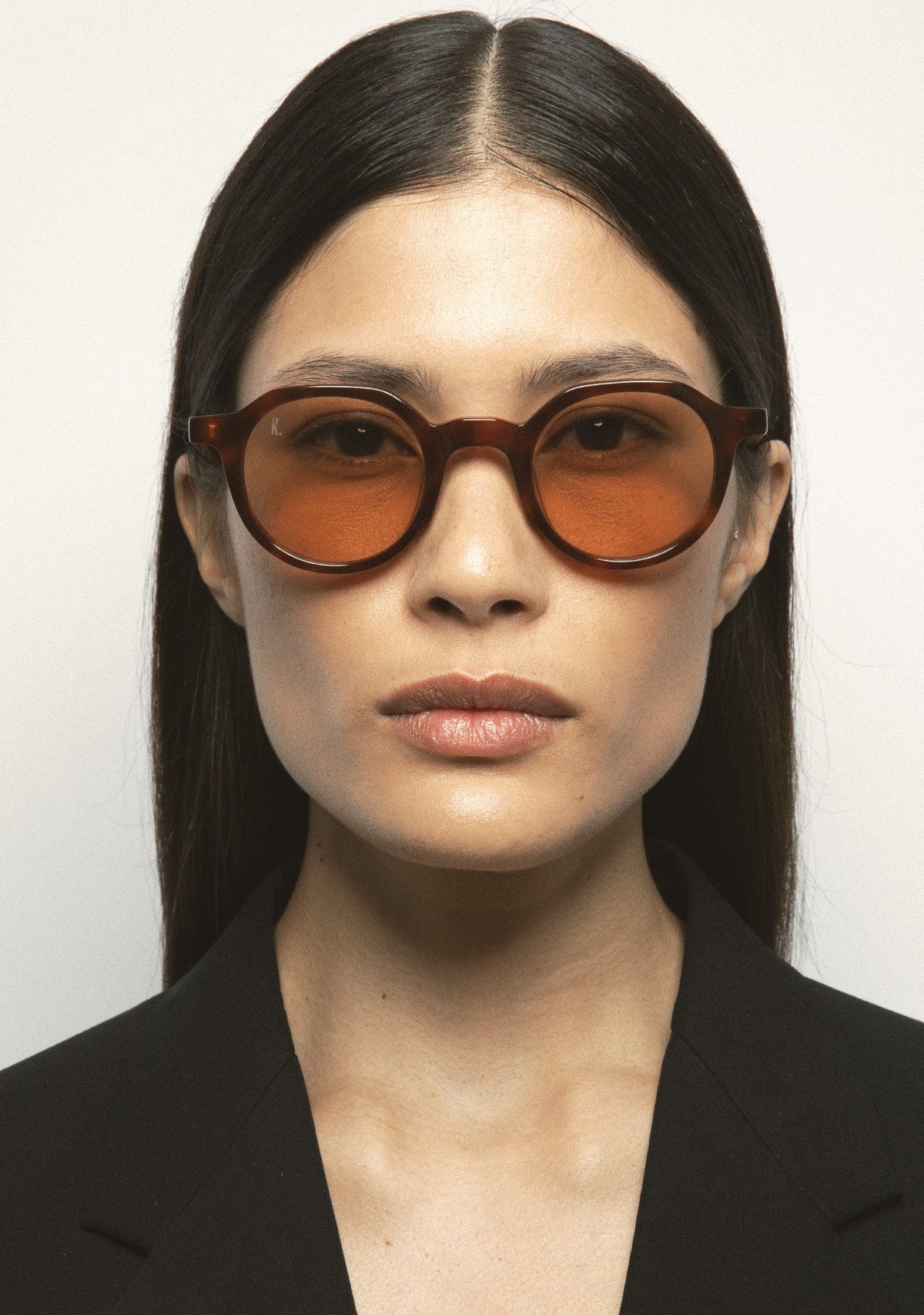 Lunettes pantos Kaleos Scott havane marron, vue 3