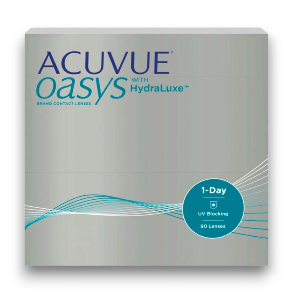 Acuvue Oasys 1-Day HydraLuxe 90 lentilles