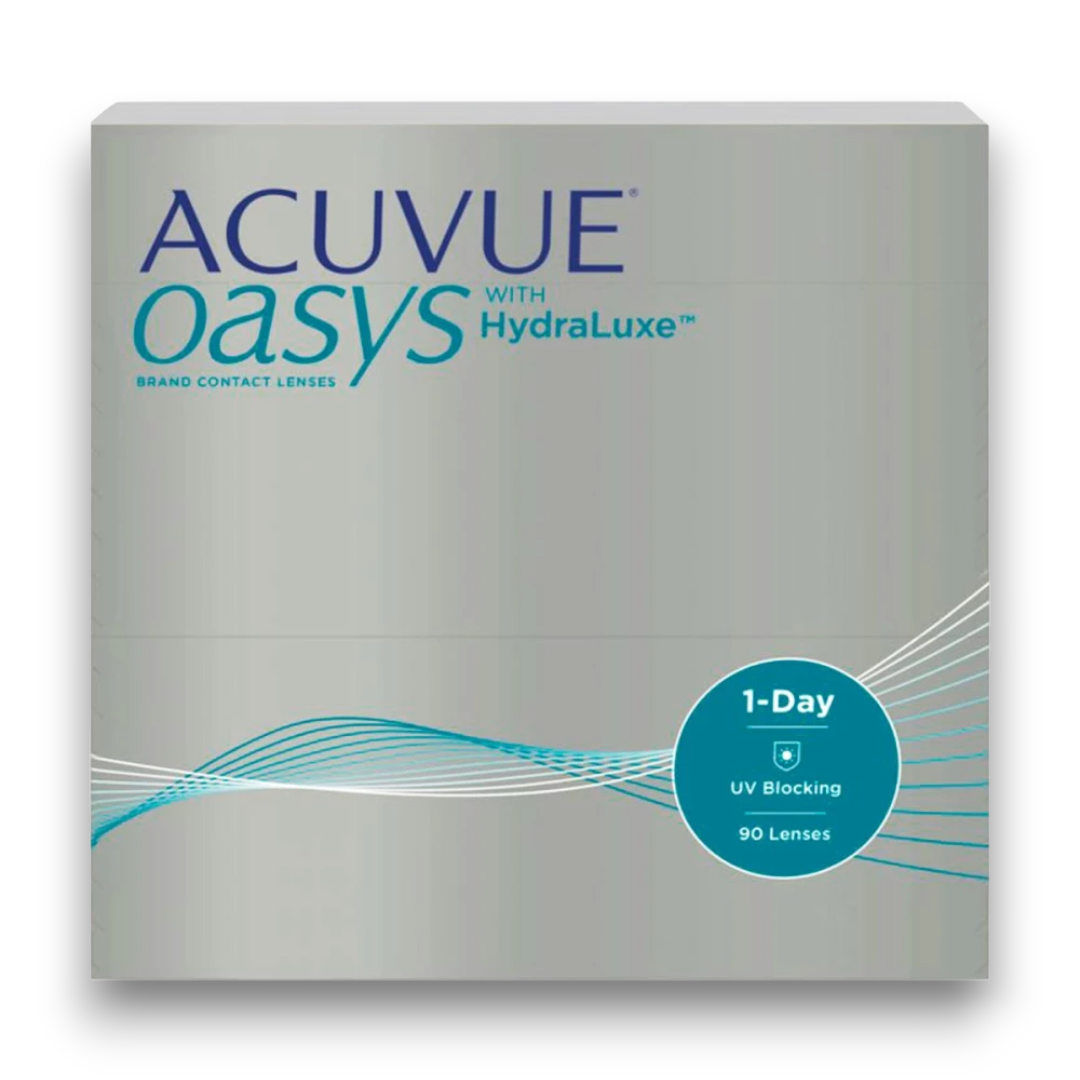 Acuvue Oasys 1-Day HydraLuxe 90 lentilles