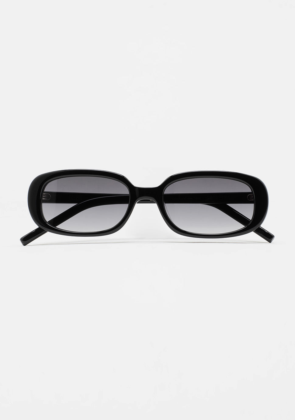 Lunettes de soleil Kaleos Stirling coloris 01 noir, acétate fait main, verres noirs dégradés catégorie 3, vue de face