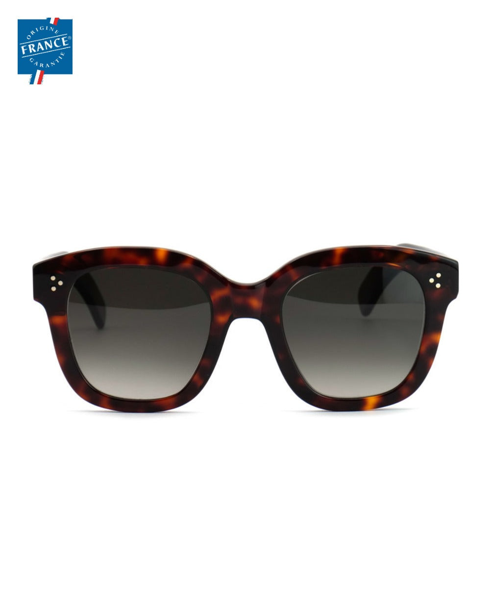 Lunettes de soleil Marmillon FMS.0117 Écaille sombre - Origine France Garantie