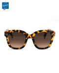 Lunettes de soleil Marmillon FMS.0117 Éclats miel et café - Origine France Garantie