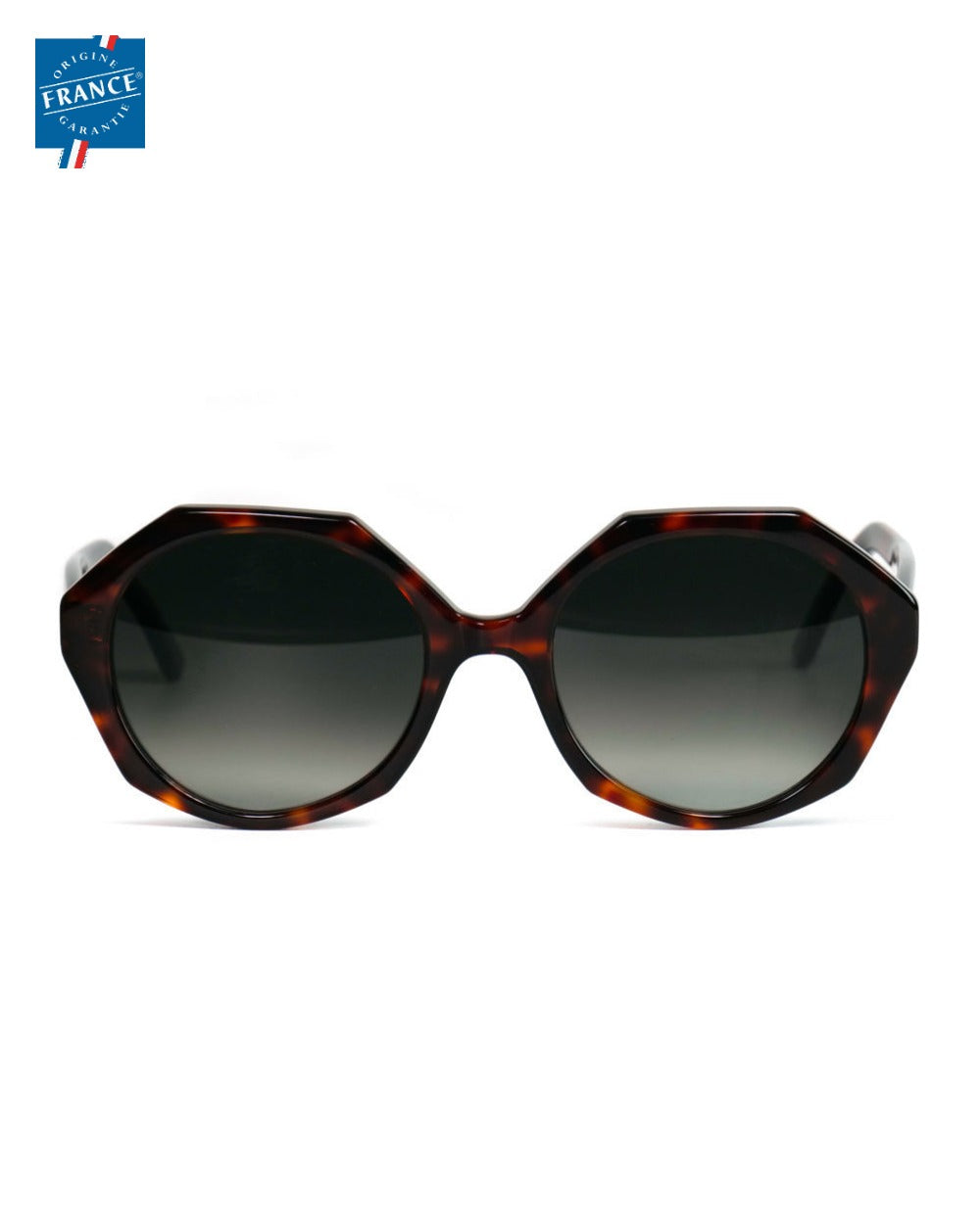 Lunettes de soleil Marmillon FMS.0622 Écaille sombre - Origine France Garantie