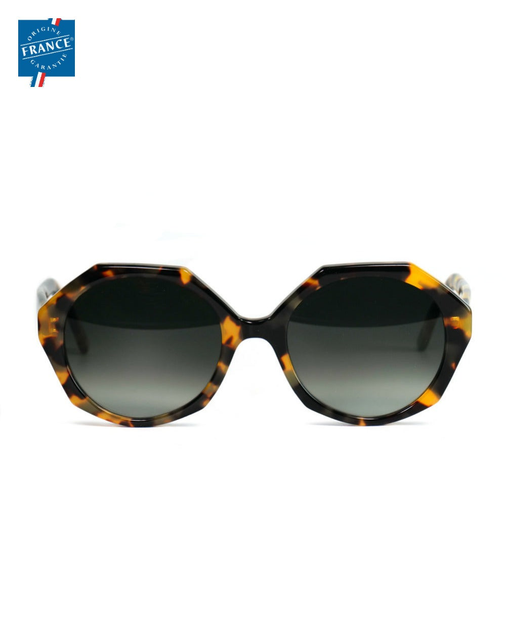 Lunettes de soleil Marmillon FMS.0622 Éclats miel et café - Origine France Garantie