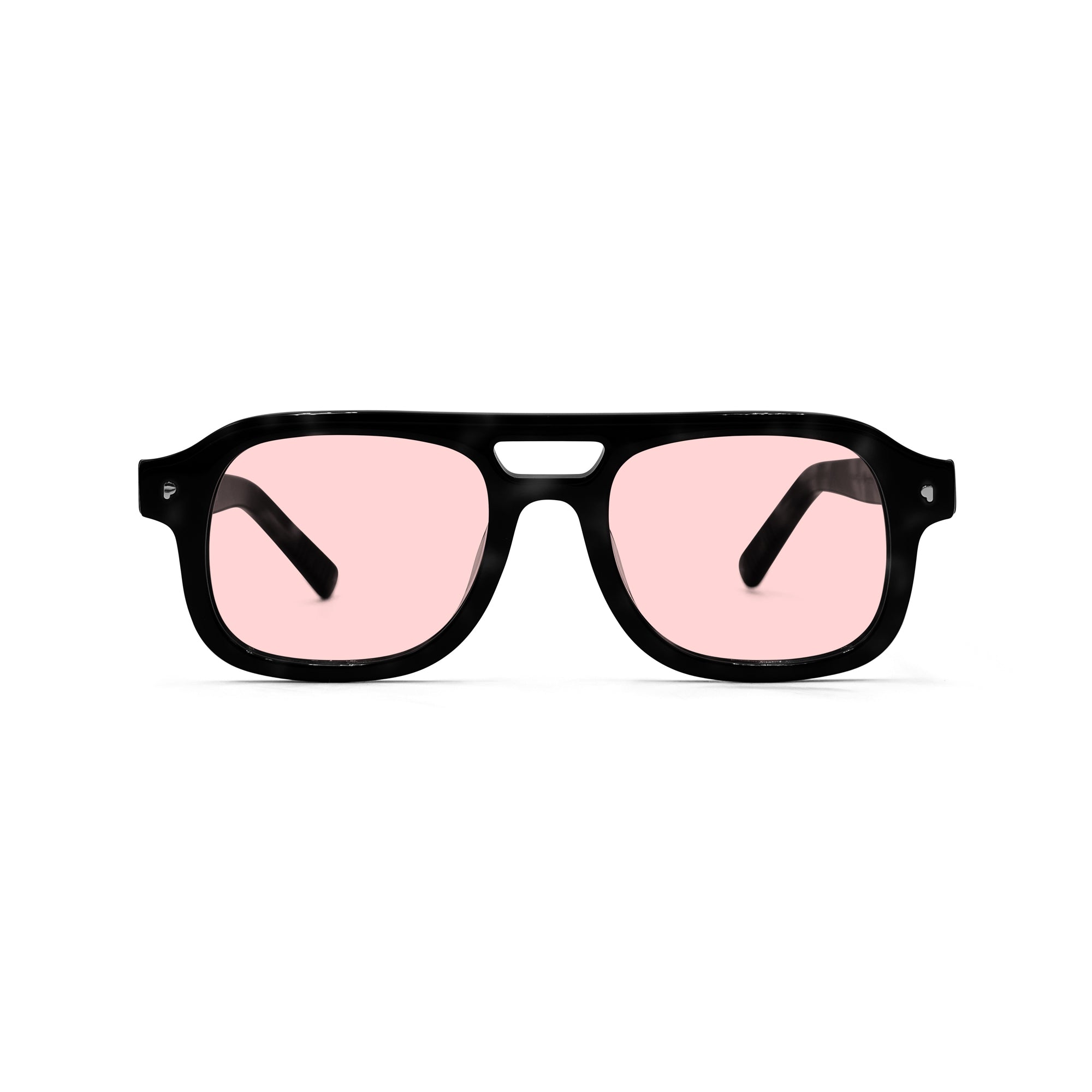 Lunettes Pawa Eyewear VEGETA Black Pump - Forme Pilote en Acétate avec Verres Candy - RP Opticiens