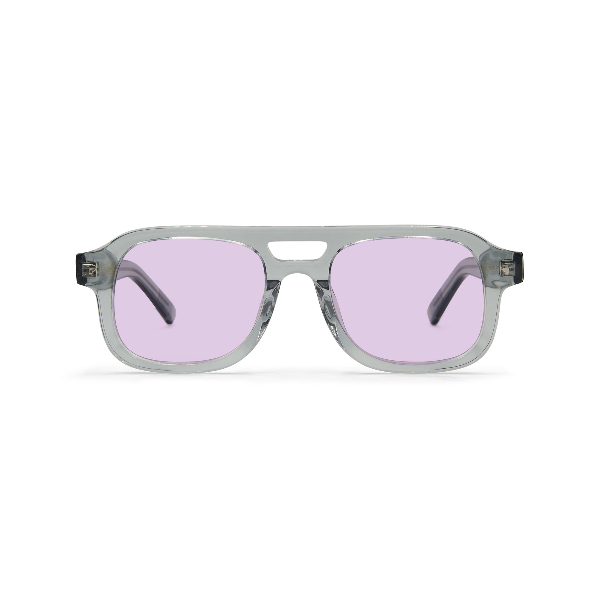 Lunettes Pawa Eyewear VEGETA Storm - Forme Pilote en Acétate avec Verres Purple - RP Opticiens