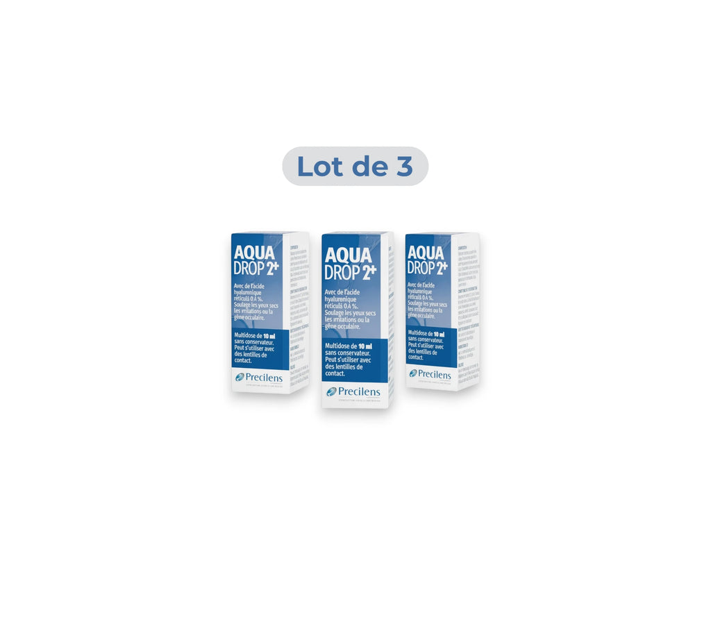 Gouttes de confort Precilens AquaDrop 2+ Flacon 10ml