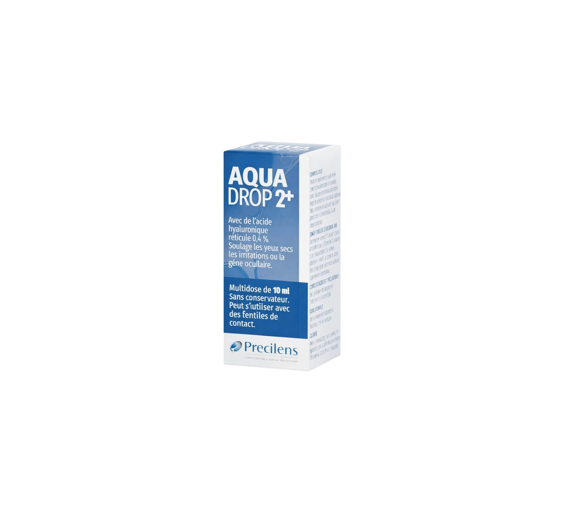Gouttes de confort Precilens AquaDrop 2+ Flacon 10ml