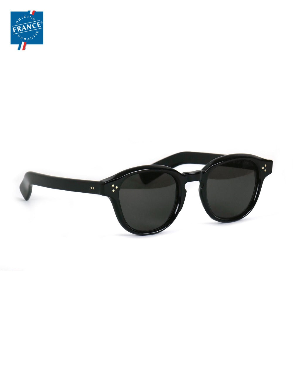 Lunettes de soleil Marmillon PO.60 Noir, vue de côté - Origine France Garantie